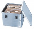 Aluminium-B�robox, Serie B, 50 L, silber